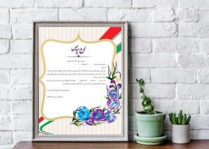 تقدیرنامه دانش آموزی طرح مسرت لایه باز و خام - ایگوری