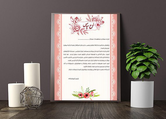 تقدیرنامه دانش آموزی طرح مبتکر