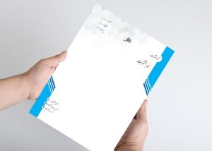 سربرگ لایه باز و با فرمت پی اس دی