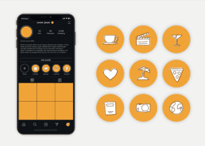 کاور هایلایت اینستاگرام آماده و مینیمال