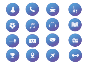 کاور هایلایت آماده آبی اینستاگرام