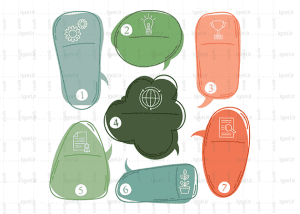 طرح آماده اینفوگرافیکی تبلیغاتی