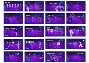 قالب آماده پاورپوینت ورزشی
