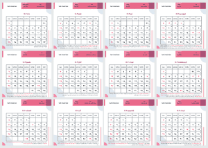 فایل لایه باز و خام تقویم 1402