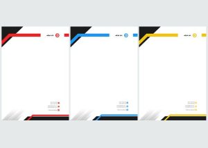 طرح سربرگ اداری و شرکتی