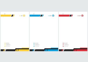 دانلود سربرگ خام با فرمت PSD