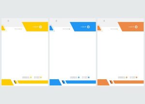 سربرگ خام شرکت