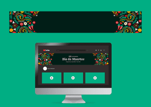 طرح گرافیکی هدر سایت و شبکه های اجتماعی