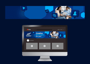 طرح آبی و آماده هدر سایت