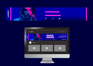 هدر سایت لایه باز و بدون متن