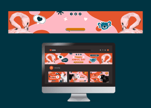 هدر لایه باز سایت طرح مرغابی