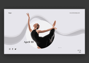 طرح آماده اسلایدر سایت ورزشی یوگا