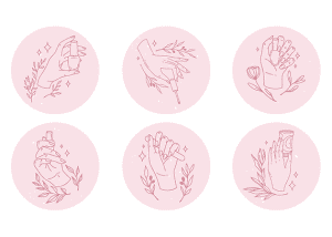 هایلایت ناخن کار