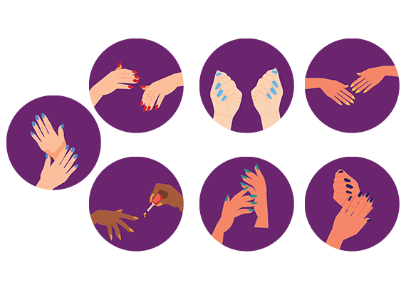 هایلایت استوری برای پیج ناخن