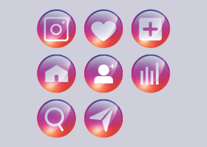 طرح 8 تایی هایلایت اینستاگرام