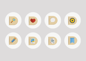 طرح 8تایی کاور هایلایت اینستاگرام