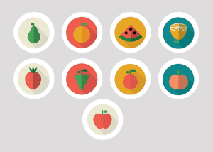 کاور هایلایت استوری طرح میوه