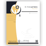 طرح سرنسخه دندانپزشکی فرمت docx و pdf