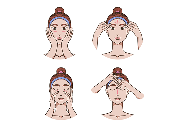 طرح 4 تایی کاور هایلایت پاکسازی پوست