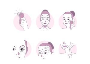 طرح 6تایی هایلایت استوری پوست