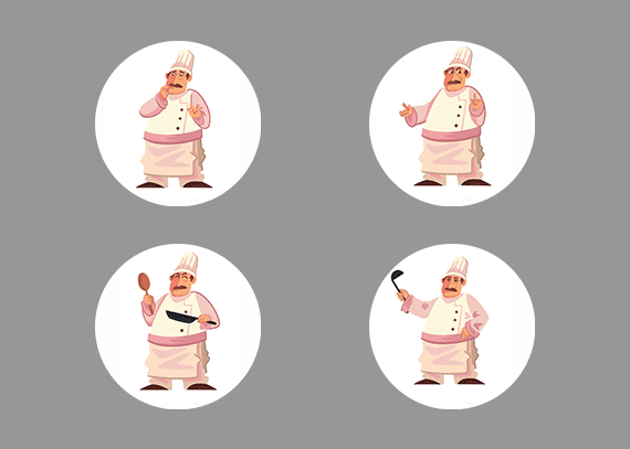 هایلایت استوری برای پیج آشپزی