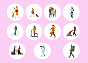 طرح خام هایلایت استوری مهاجرت