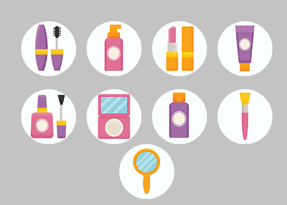 طرح کاور هایلایت پیج آرایشی