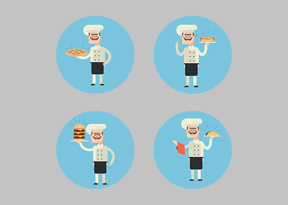 طرح 4تایی کاور هایلایت آشپزباشی 08