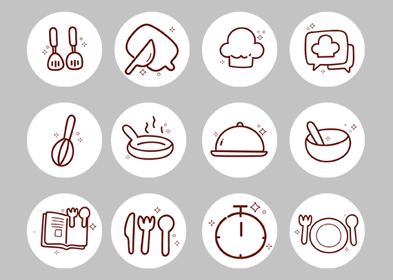 کاور هایلایت استوری رستوران و غذاپزی 09