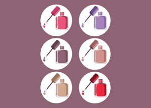 طرح لاک برای هایلایت پیج ناخن