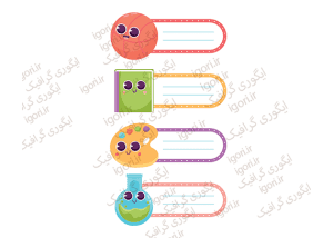 برچسب نام طرح مدرسه