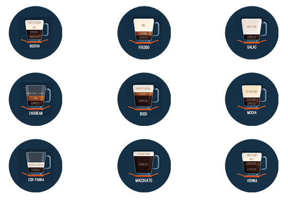 طرح فنجان کاور استوری کافی شاپ 74