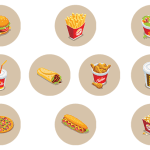 کاور هایلایت استوری فست فودی