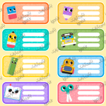 برچسب نام طرح گوگولی