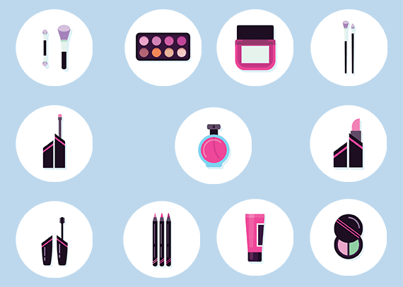 کاور هایلایت استوری لوازم آرایشی 14