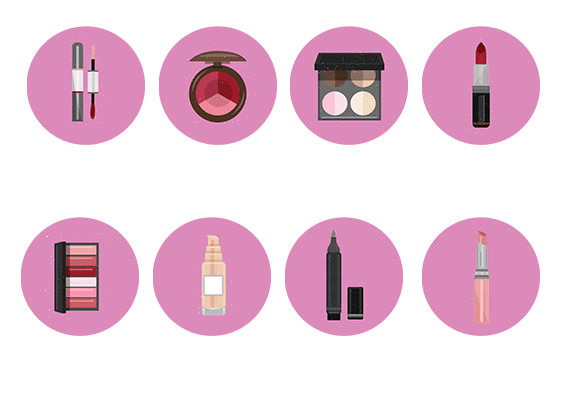 کاور هایلایت مربوط به لوازم آرایشی 61