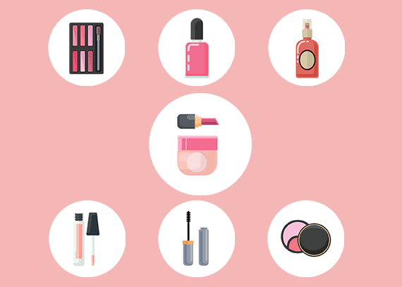 کاور هایلایت لوازم آرایشی 41