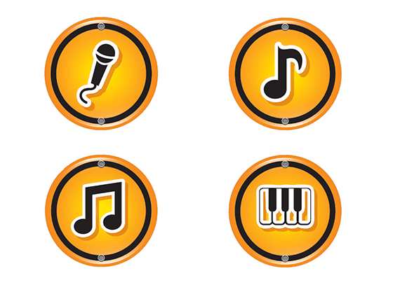 کاور زرد رنگ هایلایت استوری موزیک 16