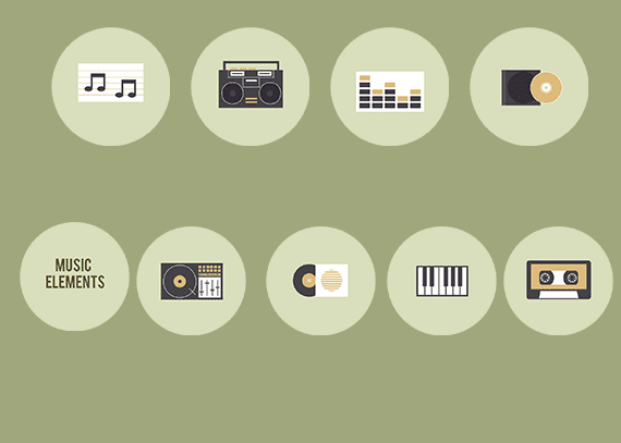 کاور 9تایی هایلایت استوری موزیک 21