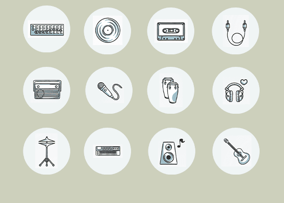 کاور هایلایت استوری موزیک 30