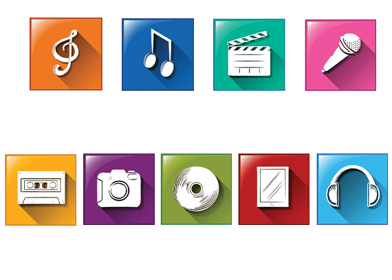 طرح آماده کاور هایلایت موزیک 33