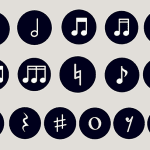 کاور هایلایت موزیک زمینه مشکی