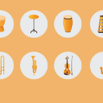 کاور نارنجی هایلایت استوری موزیک