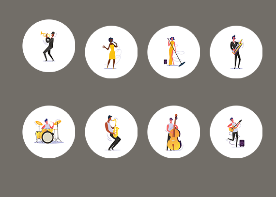 طرح png کاور هایلایت موزیک 76