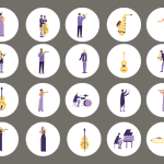 مجموعه کامل کاور هایلایت موسیقی