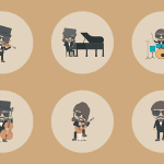 کاور هایلایت موزیک زمینه روشن