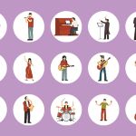 کاور هایلایت موزیک طرح موزیسین