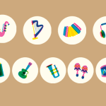 کاور هایلایت استوری آلات موسیقی