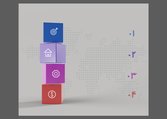 خرید طرح فتوشاپی اینفوگرافیک‌