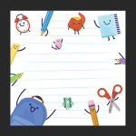 دانلود سر درب نام کلاس طرح لبخند